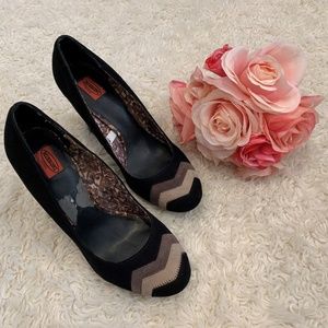 Missoni for Target Suede Pumps sz. 7.5